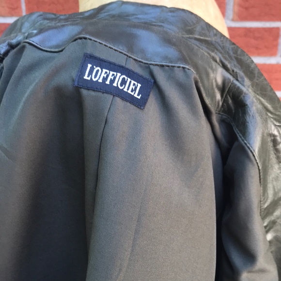 L’Officiel Leather Jacket - Picture 4 of 4